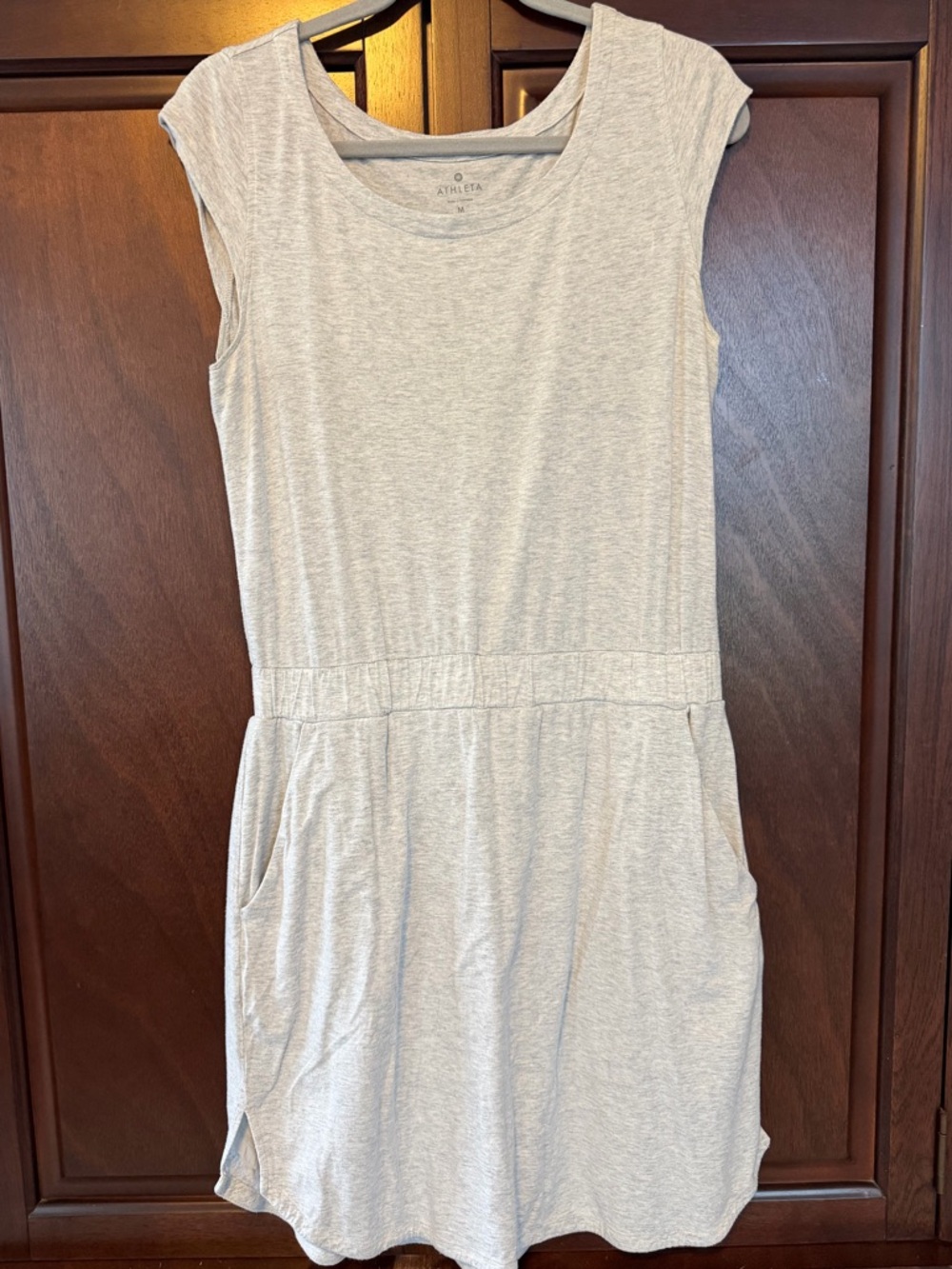 Athleta Cap Sleeve Pocket Dress